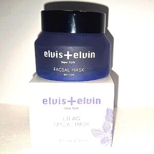 Elvis + Elvin Lilac Facial Mask - Hydrate‎ Soothe Brighten NEW